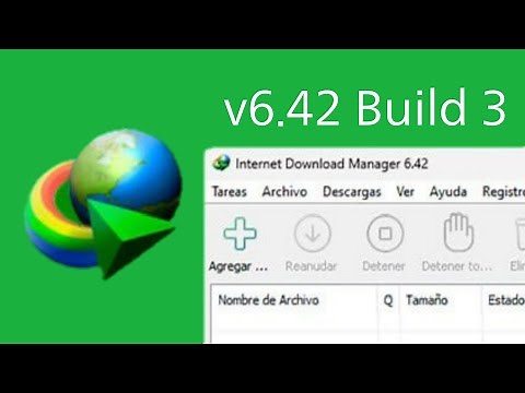 COMO INSTALAR Internet Download Manager V 6.42 Build 3 2024