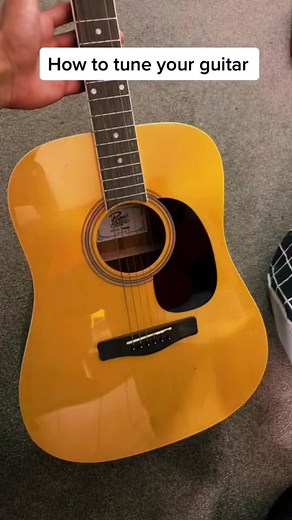 Standard Acoustic Guitar Tuning Tutorial