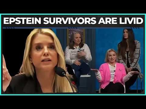 Epstein Survivors SHRED Pam Bondi’s Hearing