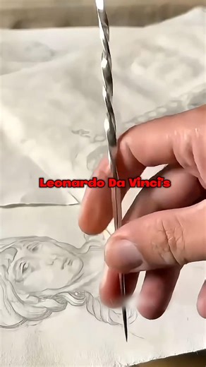 Leonardo da Vinci's favourite drawing tool 🎨