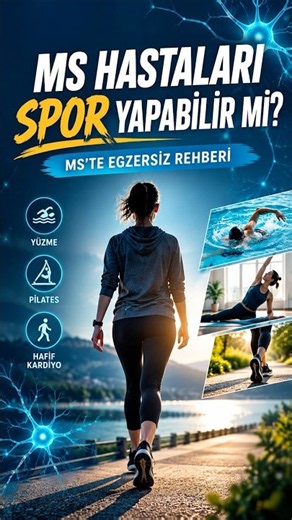 MS’te Sporun Önemi | Hangi Egzersizler Yapılmalı, Nelere Dikkat Edilmeli?