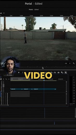 How to Make a Teleport Effect in Premiere Pro (Easy VFX Tutorial!) #creativecontentcreator #fun