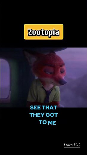 He Was Just a Kid… | Learn English with Zootopia 🎬
