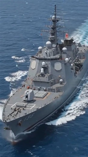 The Atago-class destroyer represents the cutting edge of Japan's maritime defense capability.