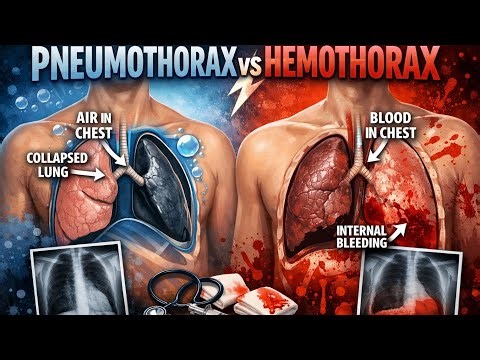 Difference between pneumothorax vs hemothorax || Xray finding made easy || #mbbs #clinicalskills