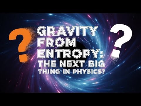 Gravity from Entropy: The Next Big Thing in Physics?