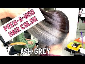 PEEK-A-BOO COLOR | Hair Trendy 2021 | Hair Inspiration | Hair transformation | Update
