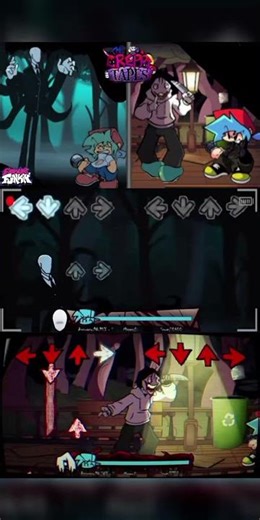 FNF: VS SlenderMan // VS Jeff The Killer // Creepy Tapes [DEMO] - Friday Night Funkin #short #shorts