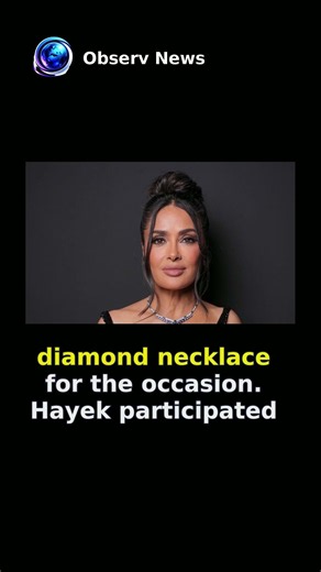 Salma Hayek Celebrates 60th Birthday with Glamour and Traditional "La Mordida"