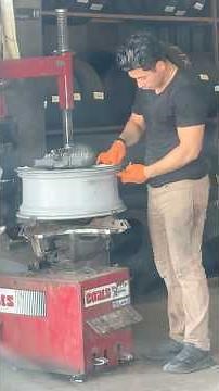 How to replace wheel tps sensor on a Lexus rx350 #shorts #howto #tires #repair