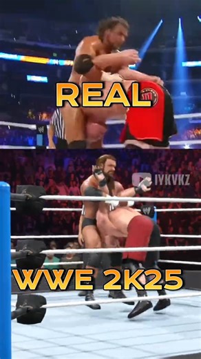 WWE REAL vs GAME 🔥 Lesnar vs Triple H: SummerSlam 2012