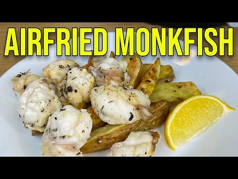 Crispy Airfryer Monkfish: Quick & Easy Dinner Delight (Day 13)