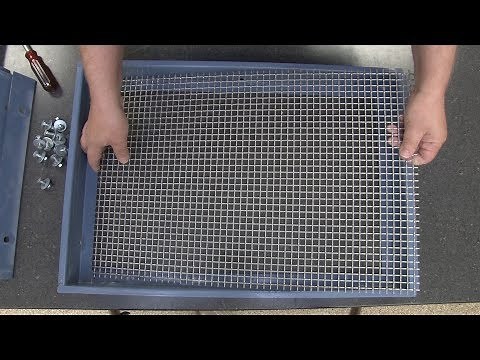 Changing the Wire Mesh in a Gilson Screen Tray