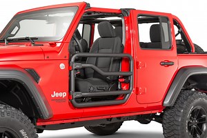 Mopar 77072496AC Front Tube Doors for 18-25 Jeep Wrangler JL