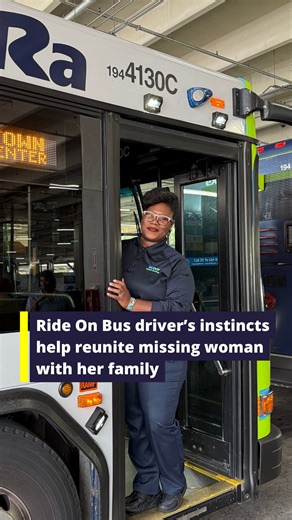 156K views · 7.6K reactions | A Montgomery County Ride On Bus...