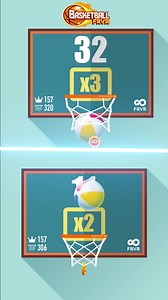 149 reactions · 14 shares |  Swipe, Shoot & Score!  | Basketball FRVR Instant | Facebook