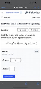 1:02Donedeltamath.comAAAssignment Overview3DeltaMathScor... | Filo