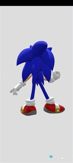 Sonic 3d model