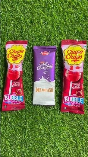 Chupa Chups Bubble Gum Lollipop vs Dreamland White Chocolate | Satisfying Unwrapping & Taste Test
