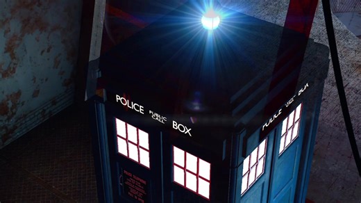 Cinematic Tardis Take Off #tardis #doctorwhotiktok #doctorwho #15thdoctor #drwho