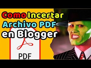 📄 Cómo INSERTAR un PDF en Blogger (Visor + Botón de Descarga 2026) Paso a Paso Fácil 🚀