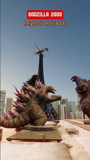 Biggest Monsters In Godzilla Universe #godzilla #godzilla2024