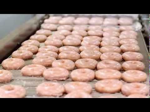 Krispy Kreme - making the Original Glazed