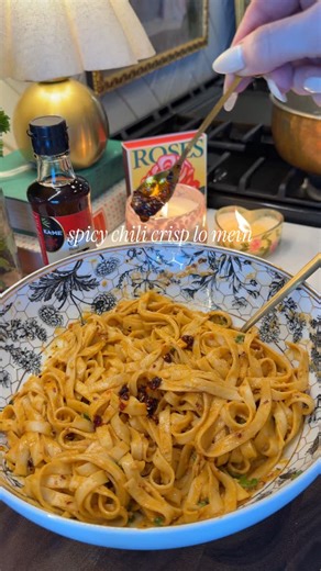 Kristin Beth | KBees Recipes on Instagram: "still thinking about how good these spicy Ka-Me noodles turned out 😭🍜 saucy, slurpy, just the right amount of heat, and honestly one of those “why don’t I make this every week” meals. it’s cozy, comforting, and comes together way faster than ordering takeout… which feels like a win 🤭 I also love that you can make this as spicy as you want!! 🔥 full recipe is up on my blog at kbeesrecipes.com (or comment “noodles” and I’ll send you the direct link) �