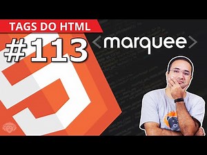 Tag marquee do HTML 5