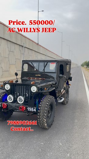 AC jeep Willys Jeep look @sonuhunterjeep 7988902661 order now any jeeps All India shipping #WillysJeepForSale #ACJeepIndia #ModifiedJeepForSale #VintageJeep #JeepLife #Classic4x4 #JeepTrade #JeepEnthusiastsIndia #ExportJeep #GlobalJeepMarket #WilysJeepForSaleIndia #ModifiedJeepIndia #WilysJeepLovers #JeepForSaleIndia #ClassicJeepIndia #IndianOffroaders #JeepCultureIndia #ACWillysJeep #OffroadLegends #JeepCollectors #OldJeepNewStyle #JeepBuilds #ViralJeep #CustomJeep | Sonu Hunter Jeeps Motors