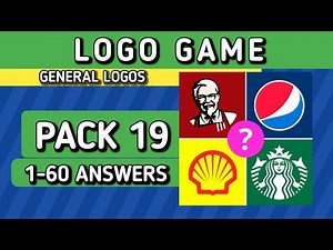 LOGO GAME ANSWERS | PACK 19, 1-60