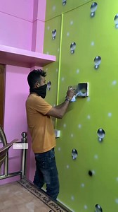 3D printing water drop #3dwallpainting 💧❤️ | Ovi Devnath