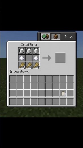 how to make cake recipe in Minecraft#minecraft #gaming #shorts