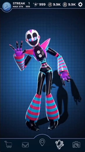 evolución de puppet #fnafar #fivenightsatfreddys #fnafedit