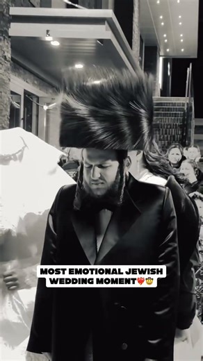 Most emotional Jewish wedding moment❤️‍🔥🤠