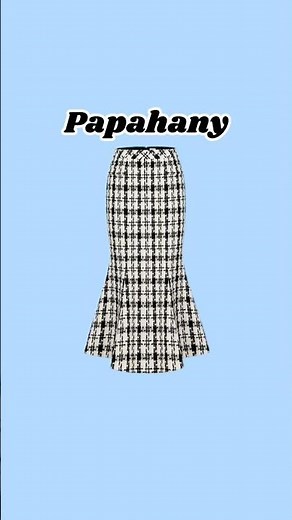 Guide to Designing the Mermaid Skirt Pattern: Focusing on the Flare and Seamlines.#diy #sewing