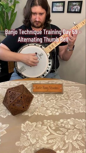 Banjo Technique Training Day 59