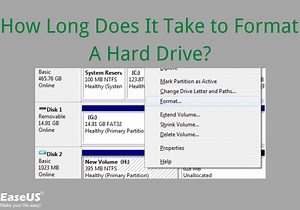 How Long Does It Take to Format a Hard Drive? Hard Drive Takes Forever to Format Fixes