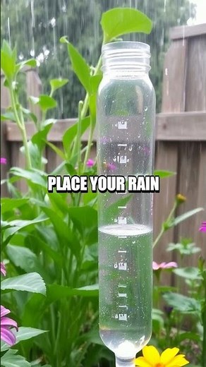 Making a Homemade Rain Gauge