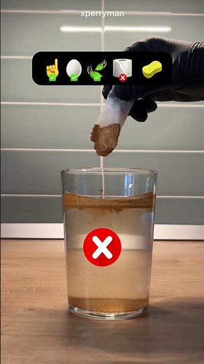 Will the sponge not absorb any water? #science #experiment