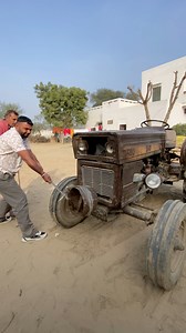 Universal 445 tractor started from Puli for the first time | Universal Tractor amazing video #romania | Farming Help