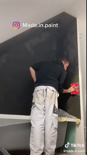Application de Béton ciré Mortex en 2 couches frais sur frais
