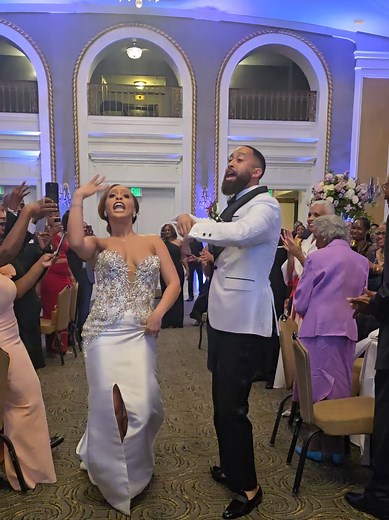 Unforgettable Wedding Entrance at Lord Baltimore Hotel