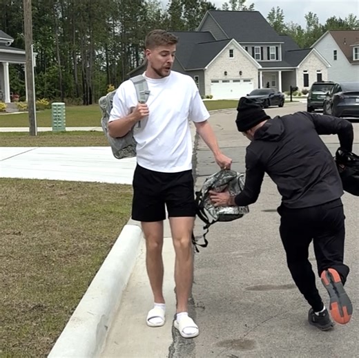 Robbing Mr. Beast's neighborhood | Daniel LaBelle