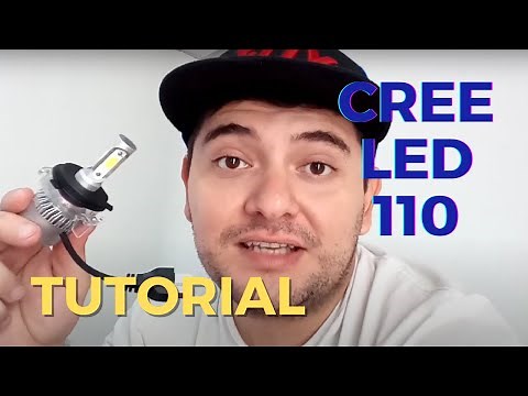 ✅ CREE LED MOTORCYCLE INSTALLATION 110cc - AC to DC - Marian Motovlogs