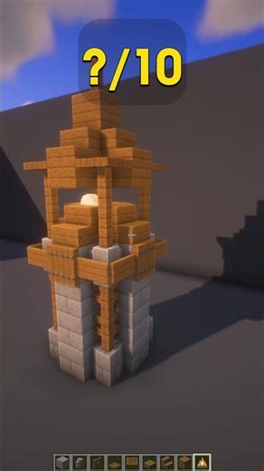 Minecraft Medieval Fire Tower 🔥