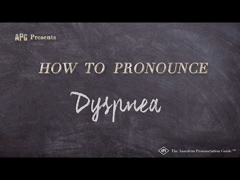 How to Pronounce Dyspnea (Real Life Examples!)