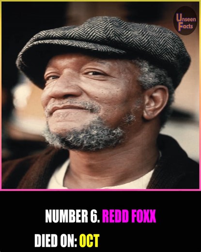 Remembering Redd Foxx, star of Sanford and Son, who died of a heart attack at 68. #reels #reels2025 #reddfoxx #comedian #sanfordandson #heartattack #hollywood | Unseen Facts Compilations