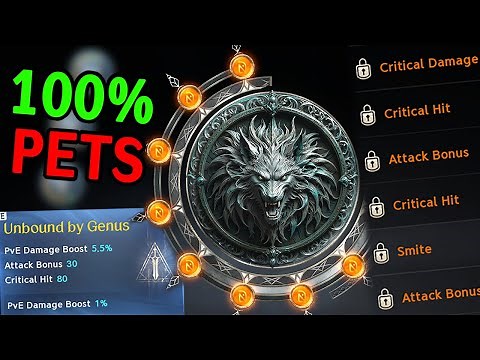 100% Pets & Genus Insight (Tips and Showcase) | Aion 2