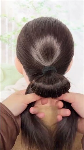 轻松打造低马尾发型教程，优雅又简单